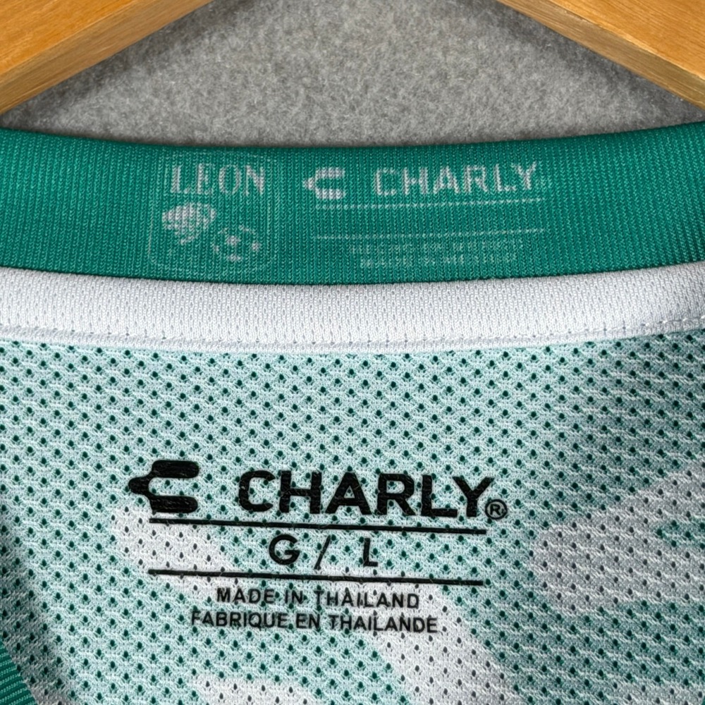 Charly Club Leon 2022-2023 Home Jersey Green Mens Large Liga MX Soccer Kit #2 - Picture 7 of 11